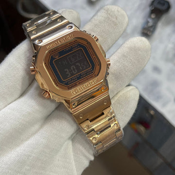 Master Copy: G-Shock GM-B2100D-5A – Rugged Durability Meets Rose Gold Elegance