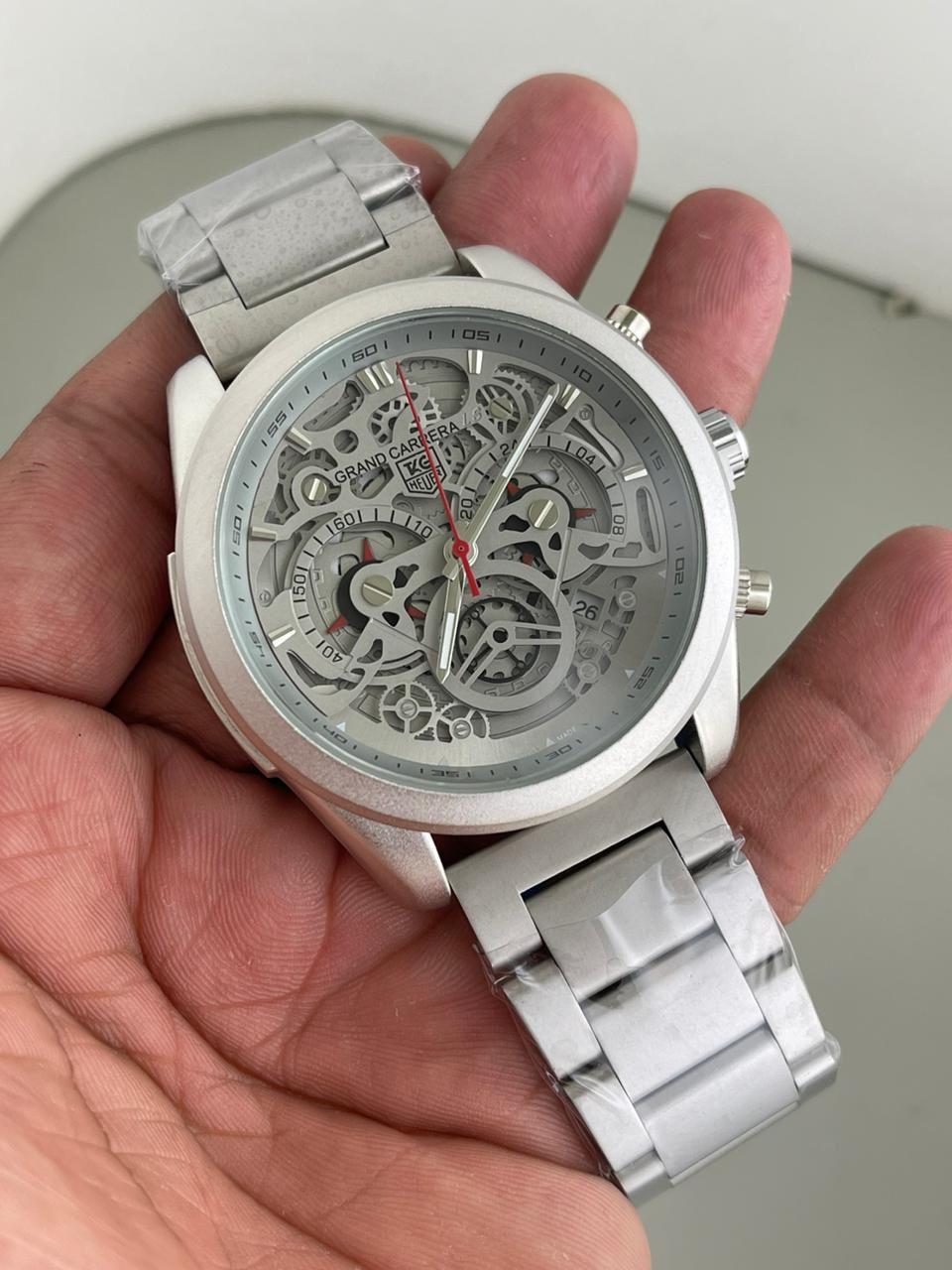 Master Copy: Tag Heuer Grand Carrera Chronograph Skeleton – Precision and Elegance Redefined