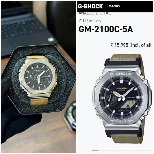 Master Copy: G-Shock GA-2100-1A1JF – The Ultimate Blend of Style, Durability, and Functionality