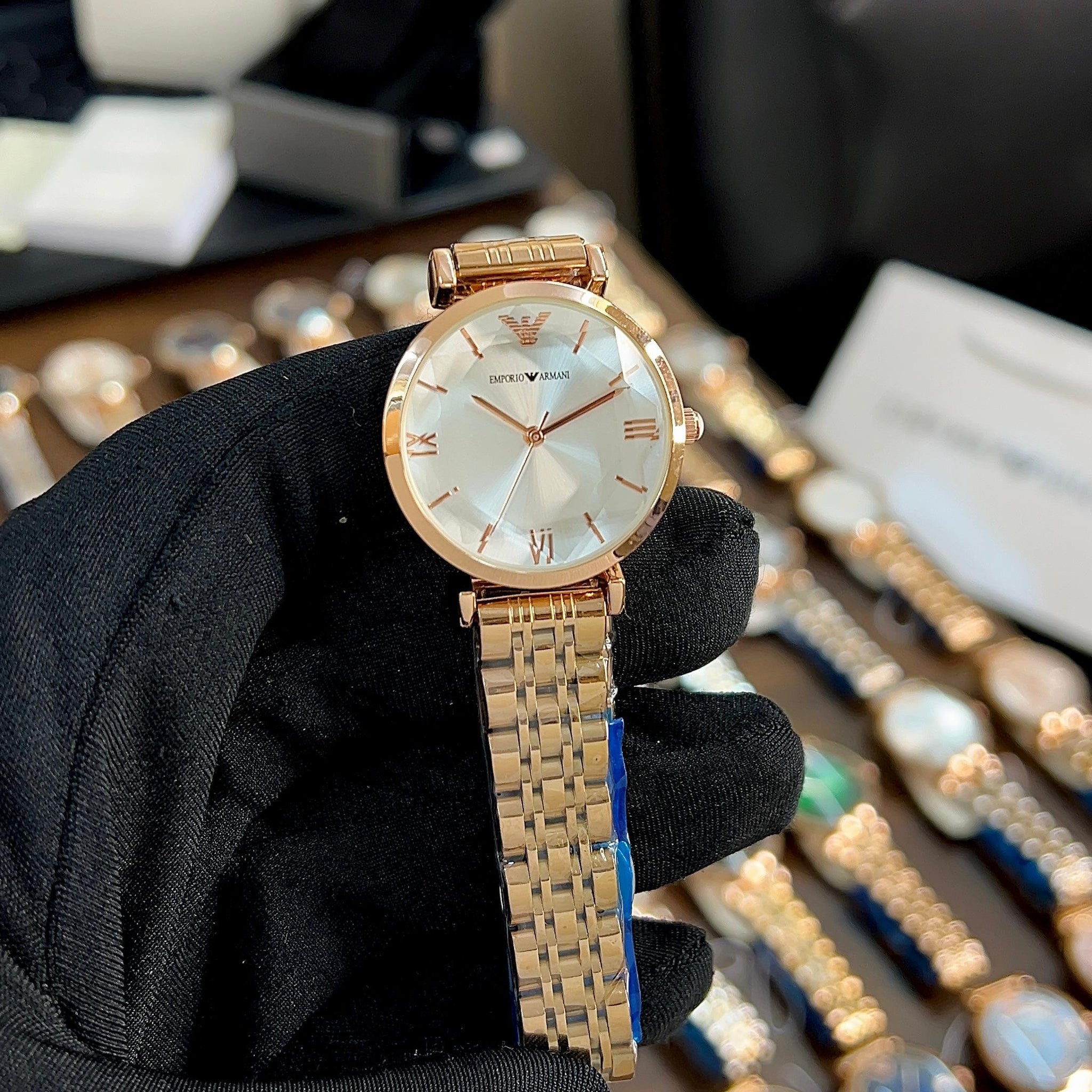 "Emporio Armani Timeless Elegance: A Classic Master Copy with Refined Style"